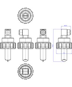 Đo Lưu Lượng Type 8020 No 419587