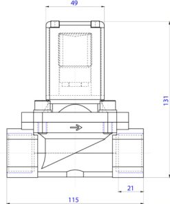 Van điện từ Burkert Type 0290 No 65414